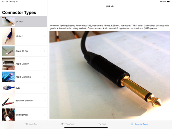 AV Aid toolkit screenshot 2
