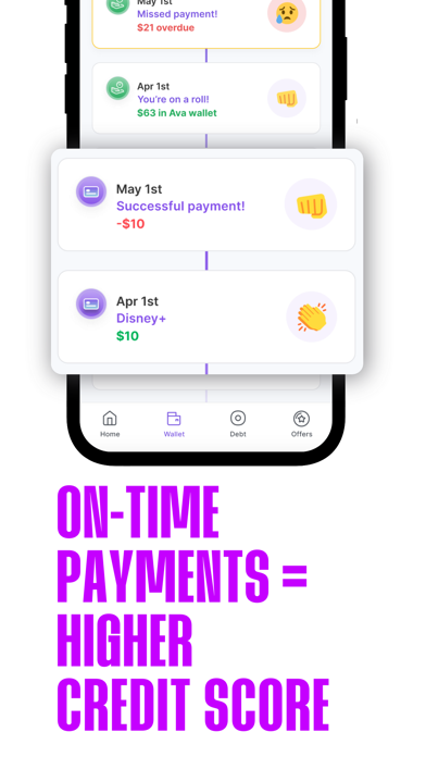 Ava: Build Credit History Fast screenshot 3