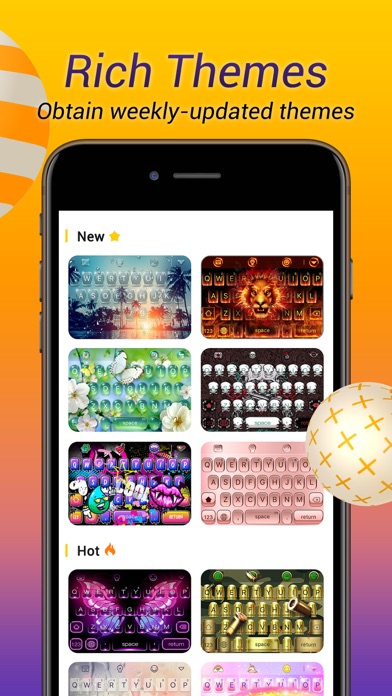 Avatar Keyboard-Themes, Emojis screenshot 2
