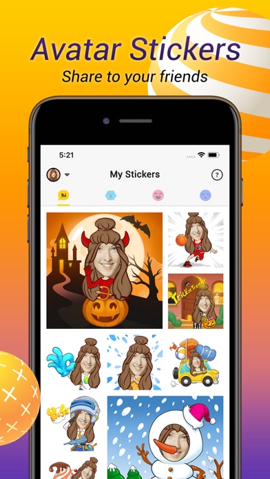 Avatar Keyboard-Themes, Emojis screenshot 3