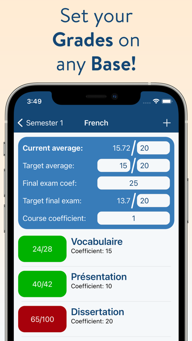 Average & Passing Grade screenshot 2