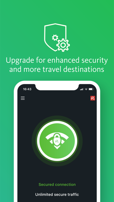 Avira Phantom VPN & Wifi Proxy screenshot 1