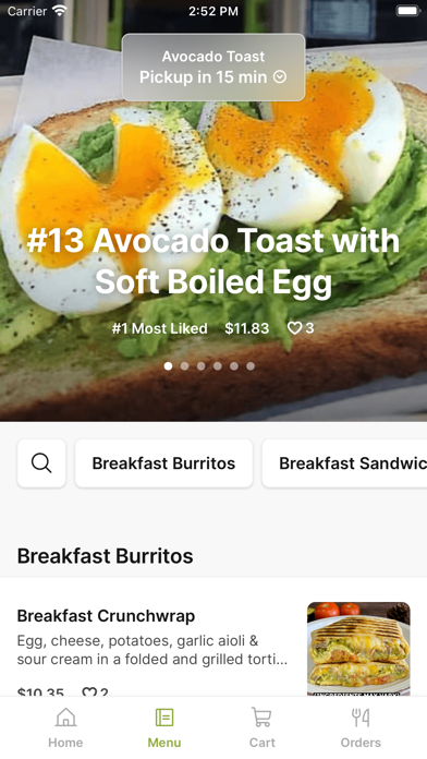 Avocado Toast To Go screenshot 3