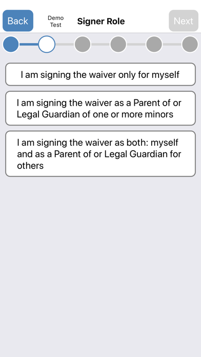 AWaiver Kiosk screenshot 3