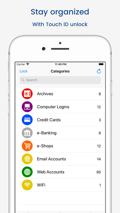 aWallet Cloud Password Manager screenshot 5