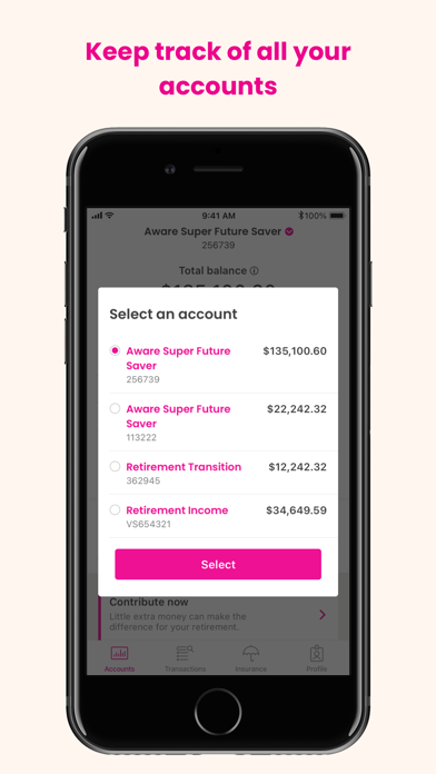 Aware Super screenshot 7