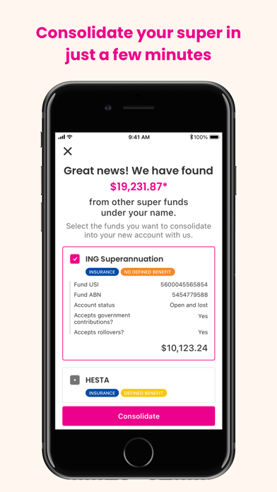 Aware Super screenshot 3