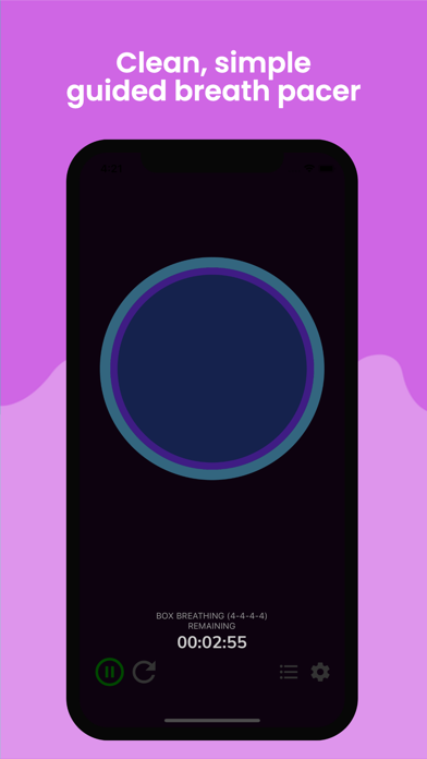 Awesome Breathing: Pacer Timer screenshot 5