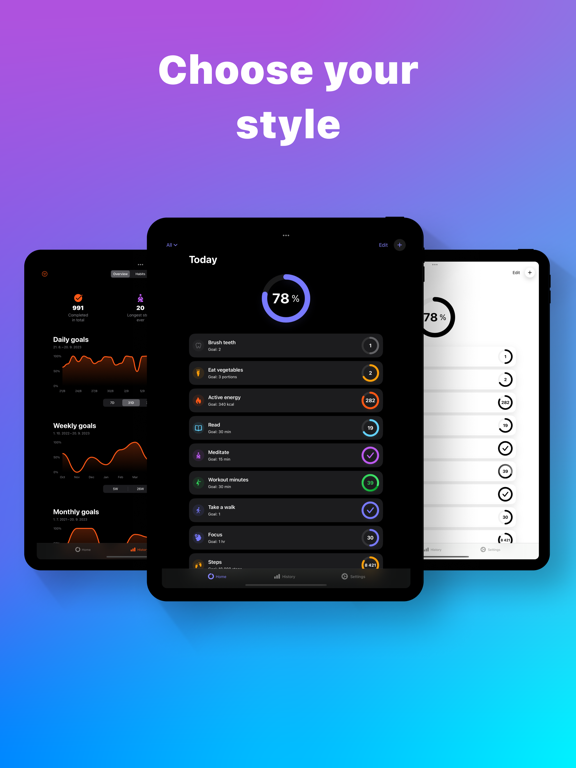 Awesome Habits: Habit Tracker screenshot 2