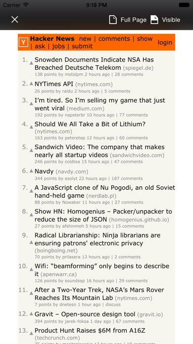 Awesome Screenshot for Safari screenshot 3