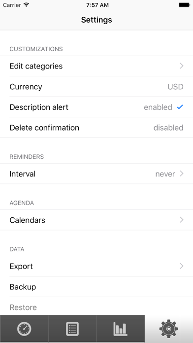 Awesome Time Logger screenshot 1