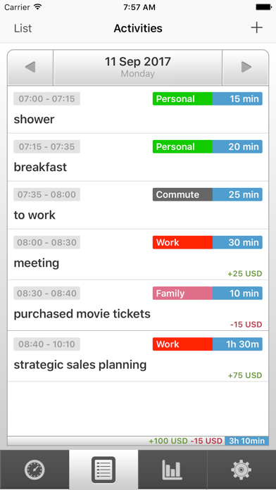 Awesome Time Logger screenshot 3