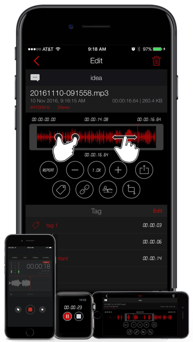 Awesome Voice Recorder PRO AVR screenshot 4