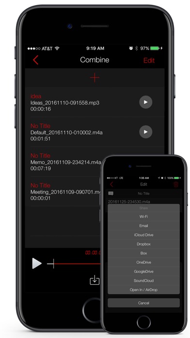 Awesome Voice Recorder PRO AVR screenshot 1