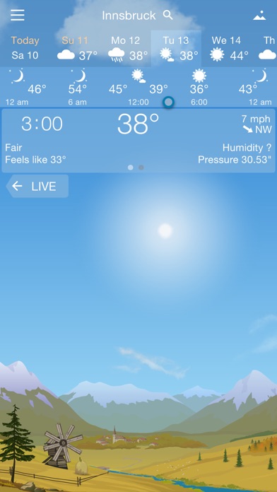 Awesome Weather YoWindow screenshot 3