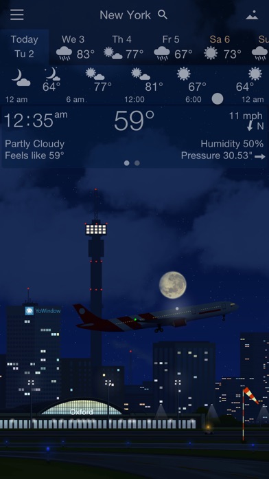 Awesome Weather YoWindow screenshot 2