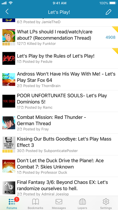 Awful - SA Forums browser screenshot 1