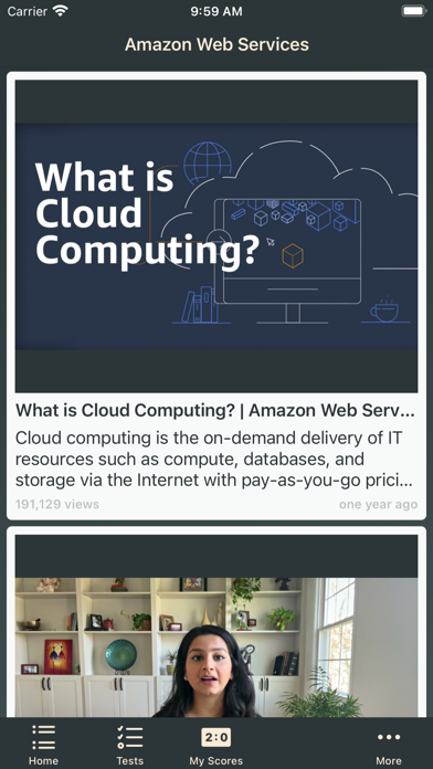 AWS Certified Architect screenshot 1
