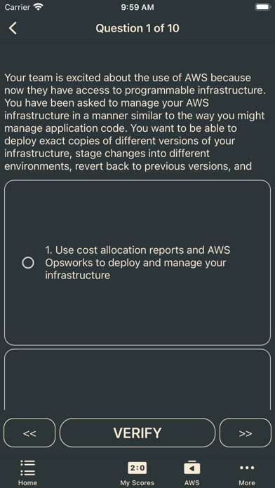 AWS Certified Architect screenshot 3