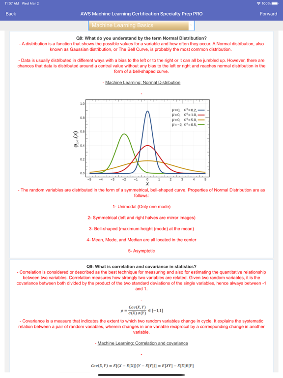 AWS Machine Learning Exam Prep screenshot 1