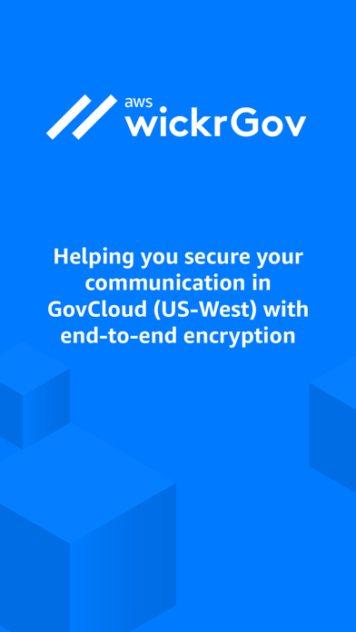 AWS WickrGov screenshot 1