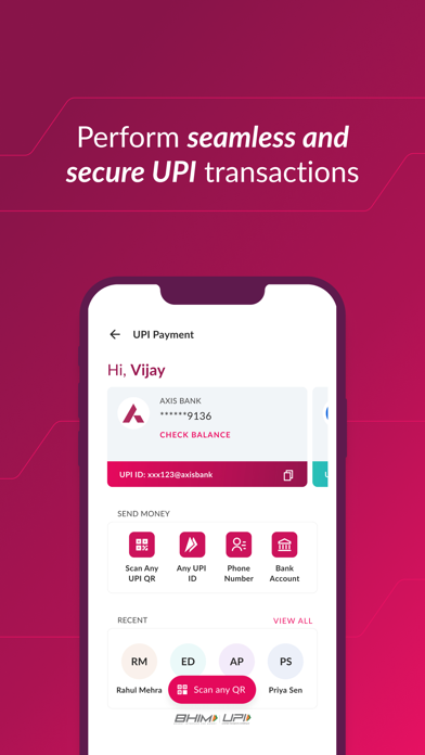 Axis Bank Mobile Banking screenshot 1