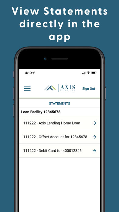 Axis Lending Mobile Access screenshot 2