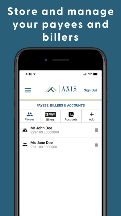 Axis Lending Mobile Access screenshot 1