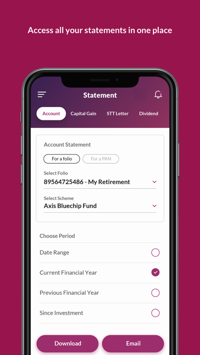 Axis Mutual Fund Invest Online screenshot 2