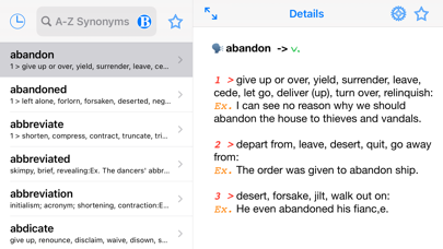AZ Synonyms screenshot 1