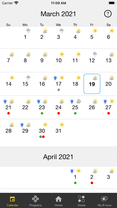 B-hyve screenshot 1