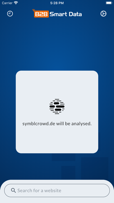 B2B Web Profiler screenshot 3