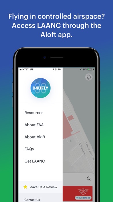 B4UFLY Drone Airspace Safety screenshot 1