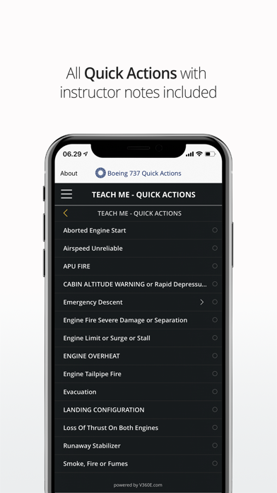 B737NG Quick Actions Trainer screenshot 1