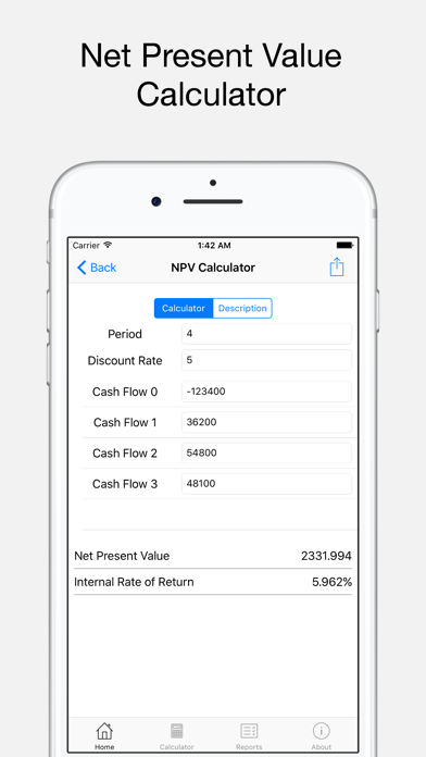 BA Financial Calculator Plus screenshot 2