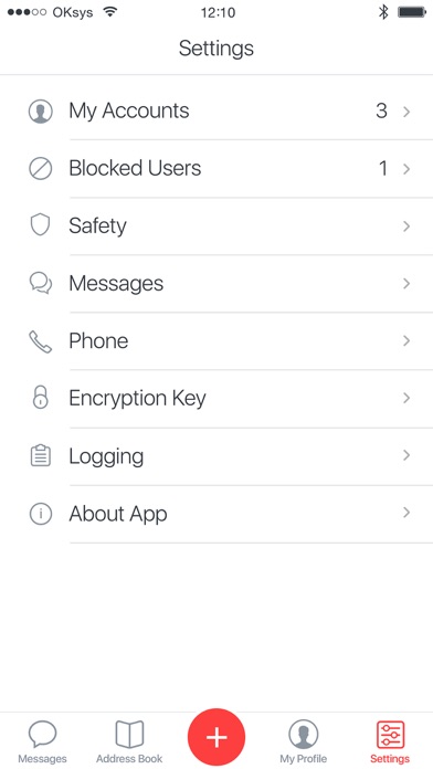 BabelApp - Encrypted Messaging screenshot 1