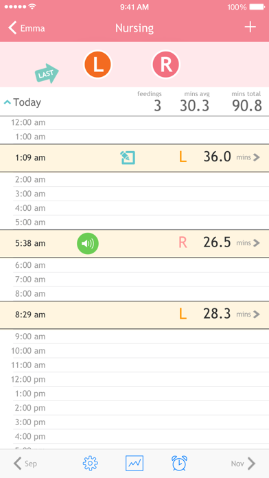 Baby Breastfeeding Tracker screenshot 5