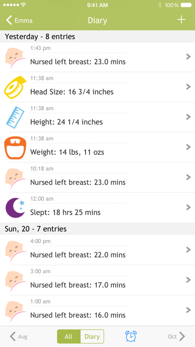 Baby Breastfeeding Tracker screenshot 2