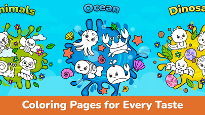 Baby Coloring Book: Kids Games screenshot 1