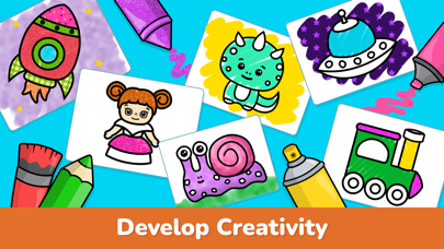Baby Coloring Book: Kids Games screenshot 2