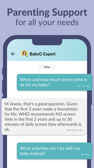 Baby Development App: BabyG screenshot 2