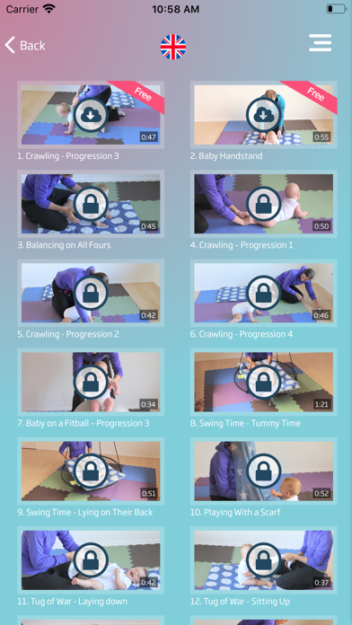 Baby Exercises & Activities screenshot 6