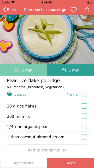 Baby Food screenshot 4