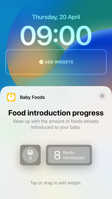 Baby Foods Tracker screenshot 4
