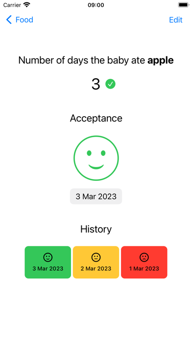 Baby Foods Tracker screenshot 6