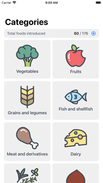 Baby Foods Tracker screenshot 2