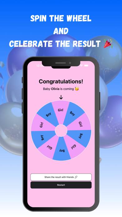 Baby Gender Reveal Party screenshot 2