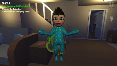 Baby Girl In Yellow House 3D screenshot 1
