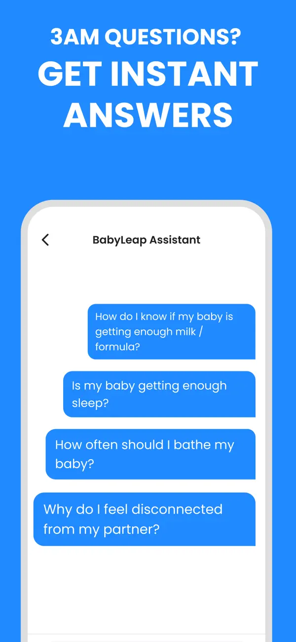 Baby Leap: Milestone Tracker screenshot 2