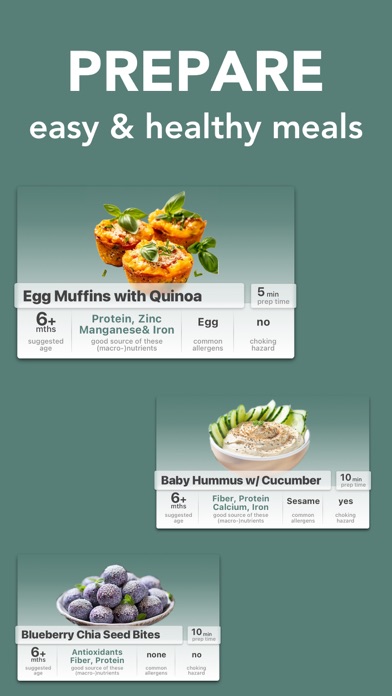 Baby Led Weaning App - BLW screenshot 2